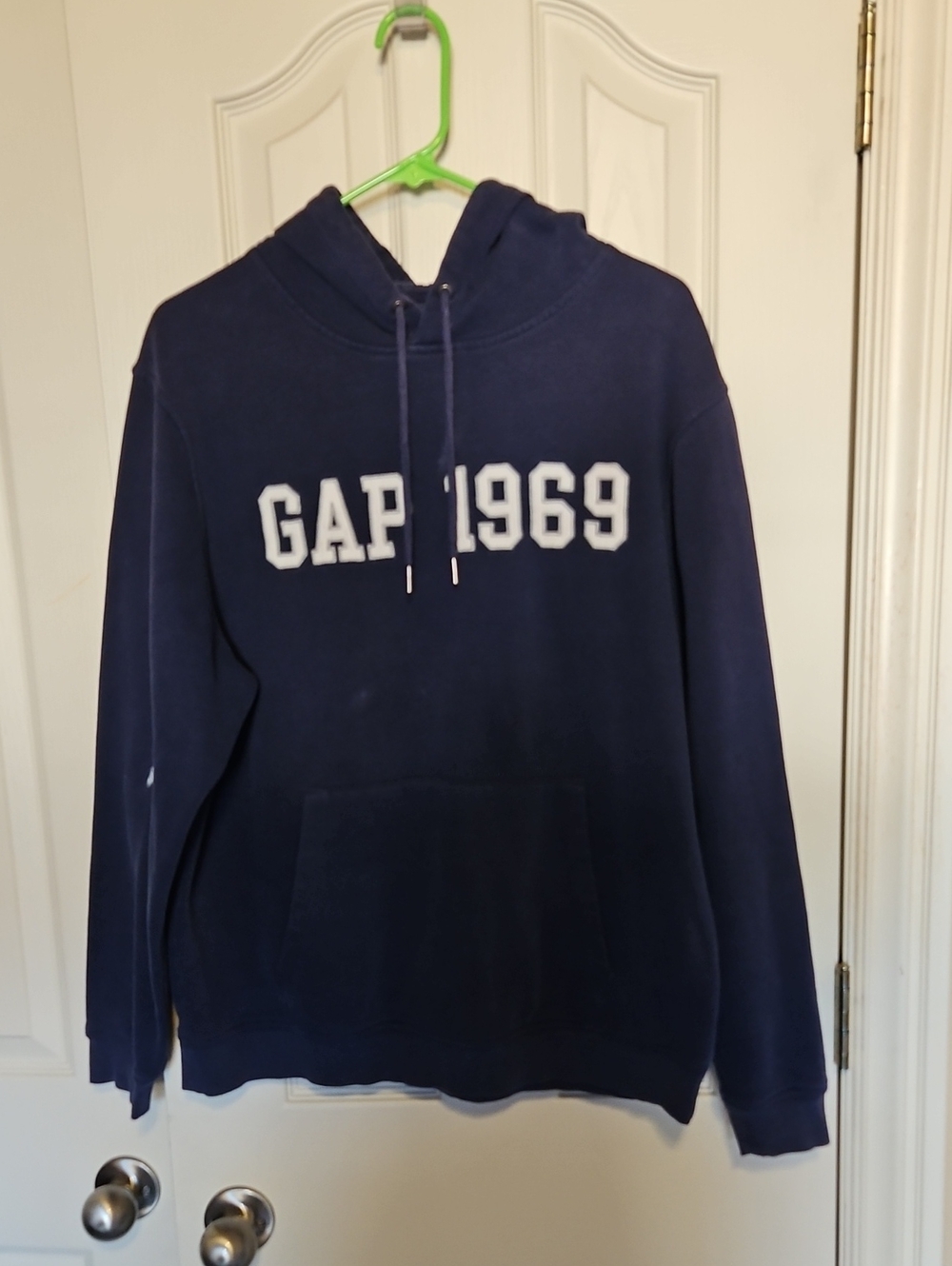 GAP 1969 Navy Blue Hooded Sweatshirt
